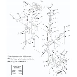 Replacement Parts For A0100-CA - Amada Work Holder Clamps | Alternative ...